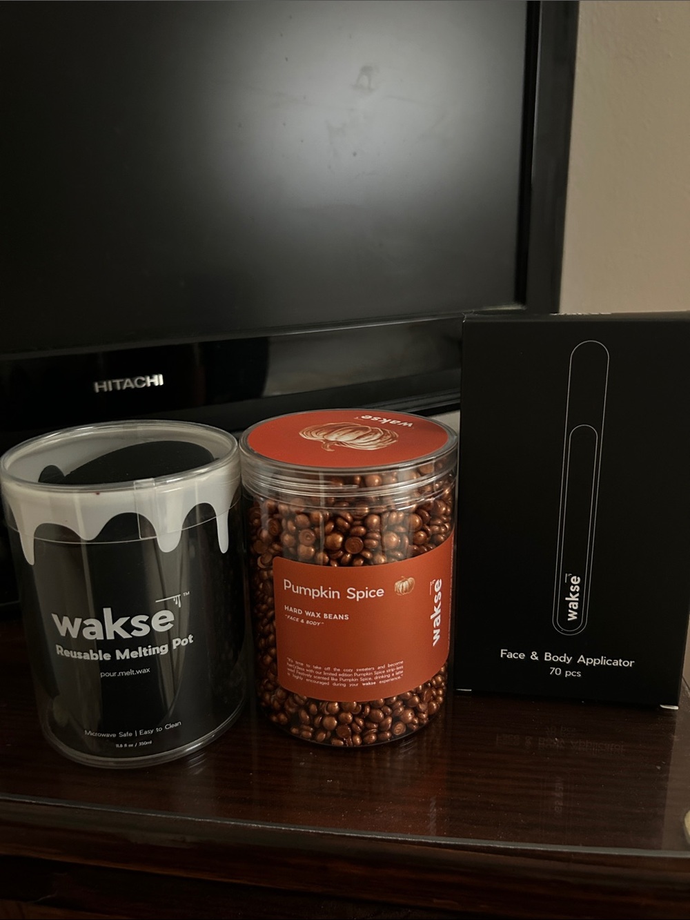 Pumpkin Spice Hard Wax Beans  Wax kit.